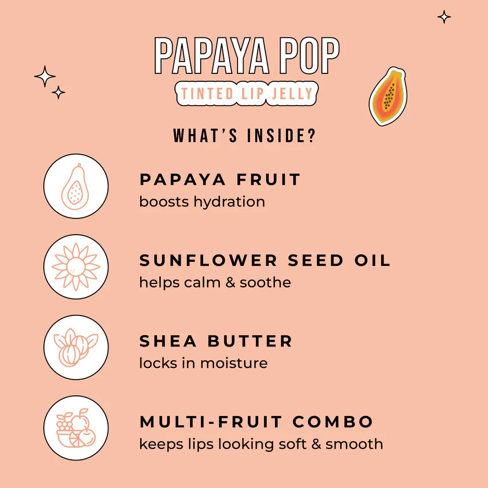 Tinted Lip Jelly Papaya Pop