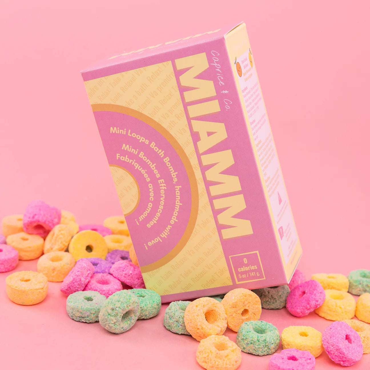 Cereal Box Mini Bath Bombs