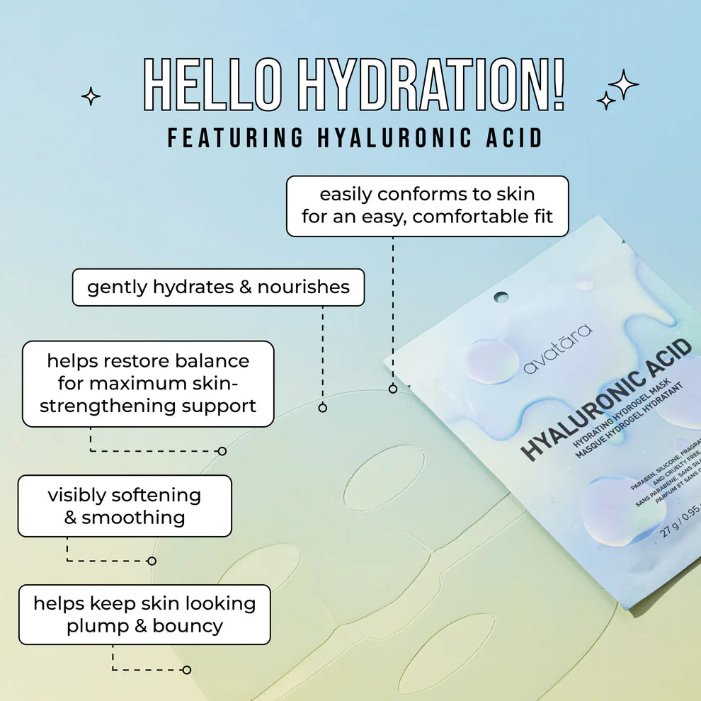 Hydrogel Hyaluronic Acid Mask