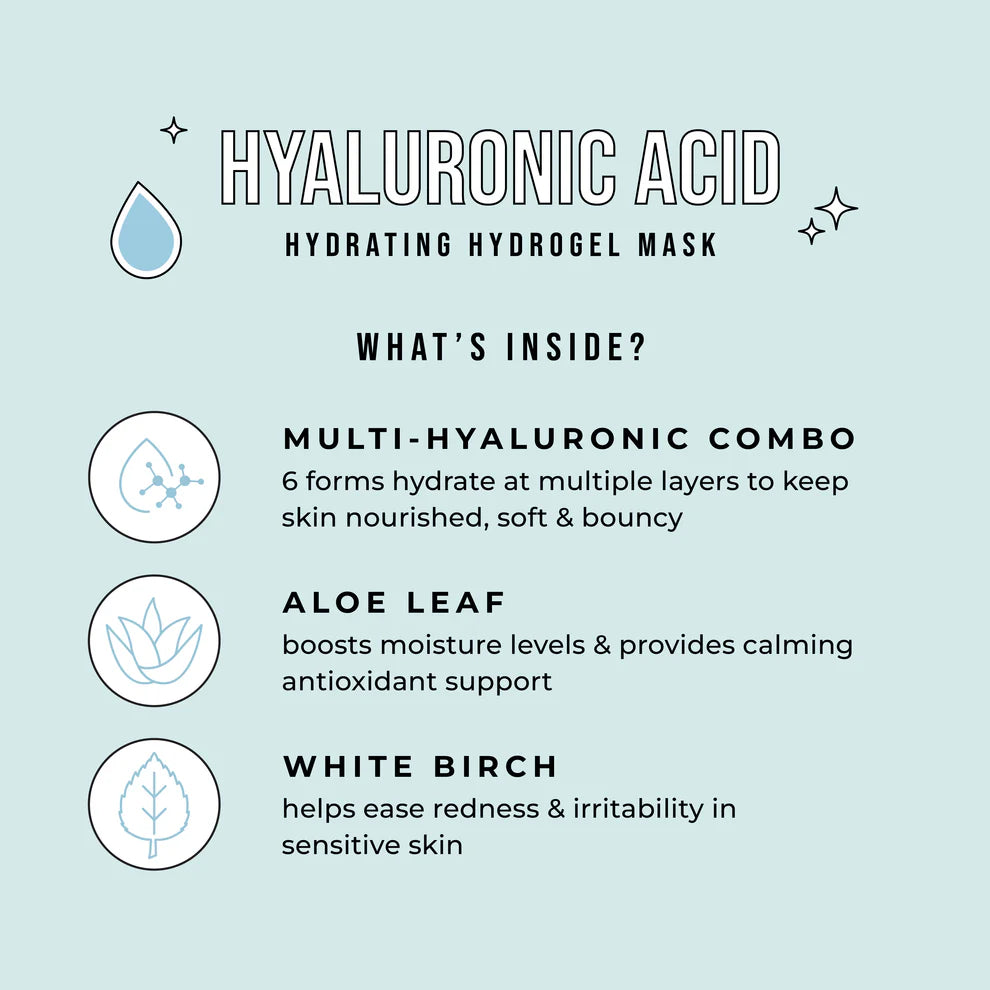 Hydrogel Hyaluronic Acid Mask