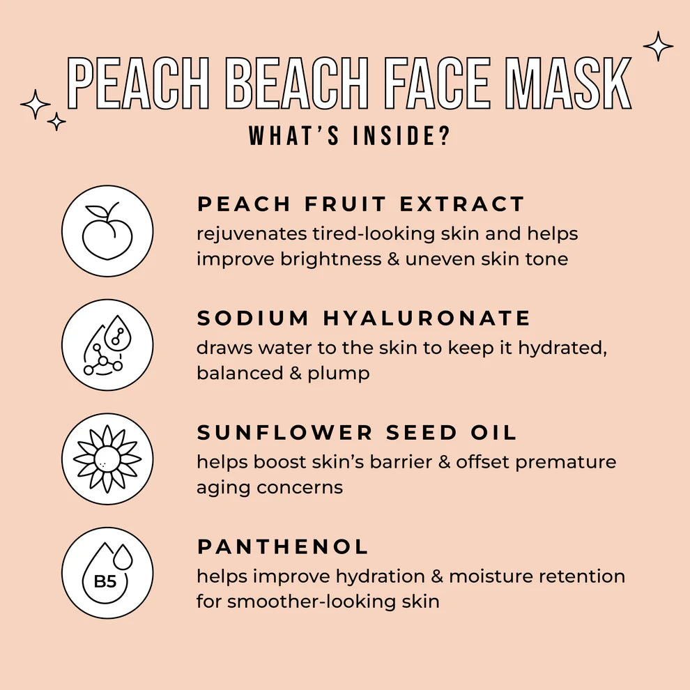 Sheet Mask Peach Beach