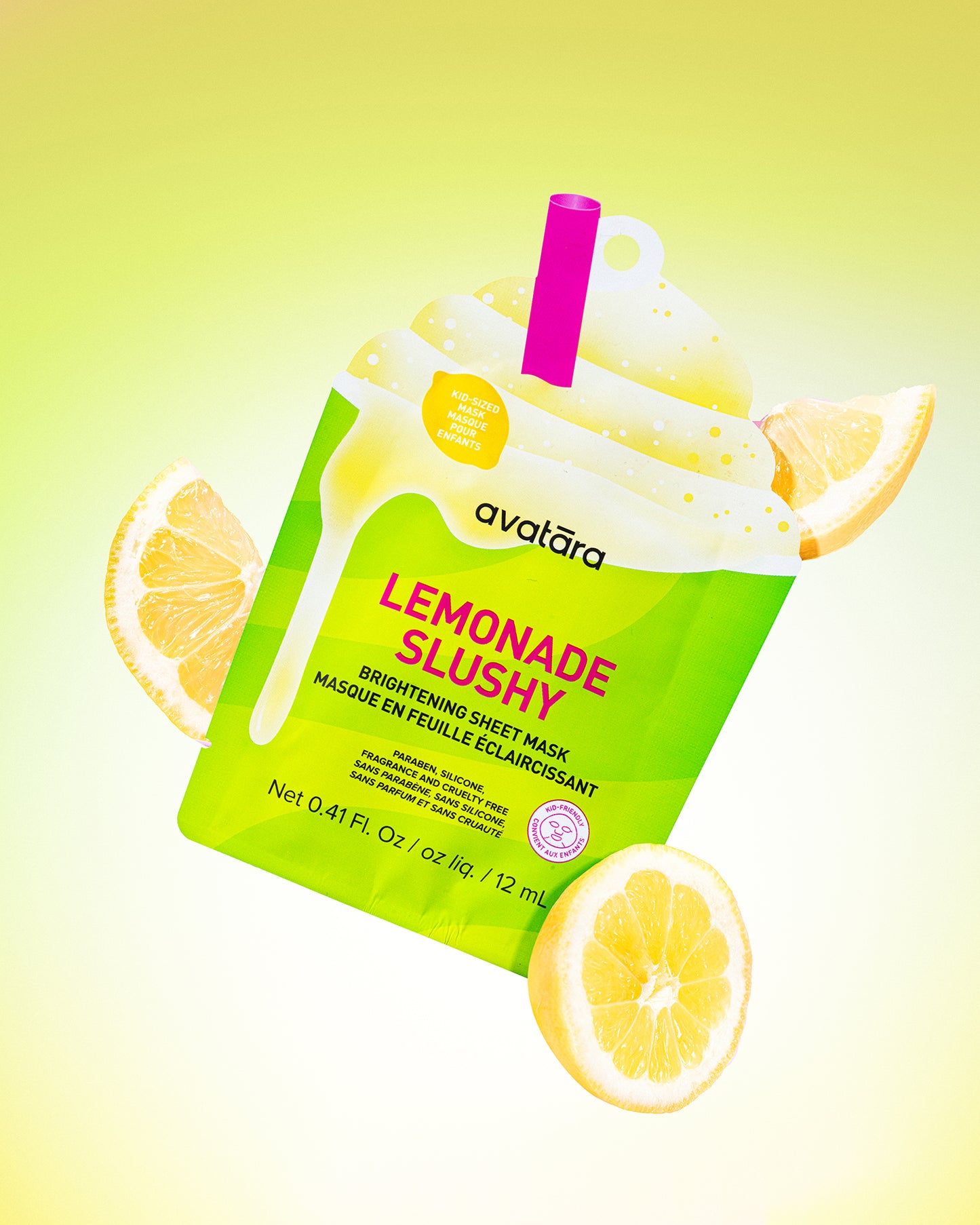 Lemonade Slushy Kid's Mask