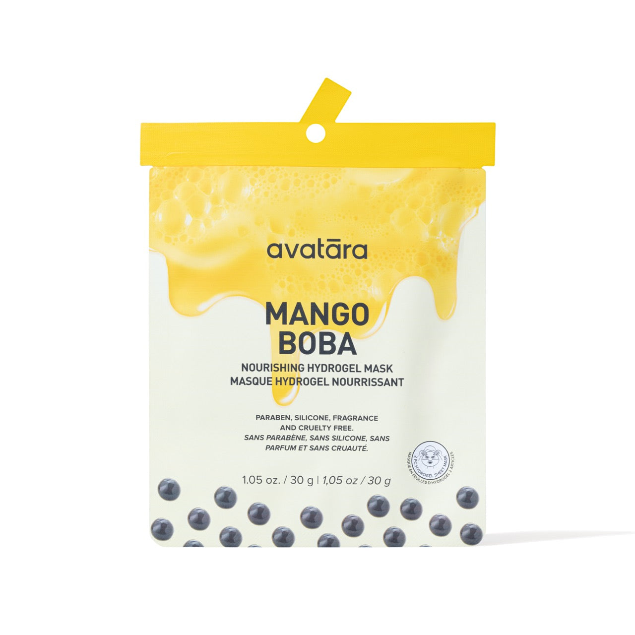 Hydrogel Mango Boba Mask