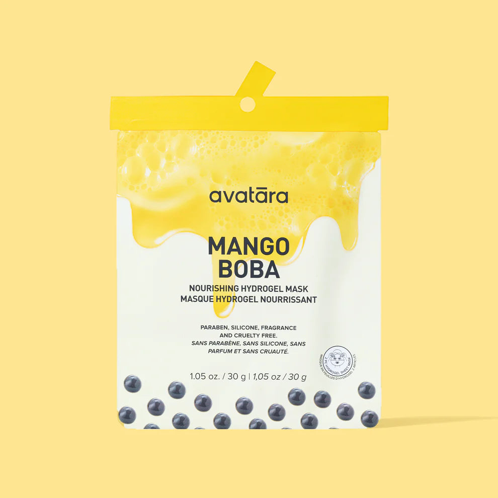 Hydrogel Mango Boba Mask