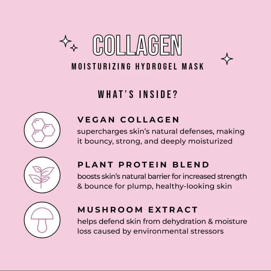 Collagen - Moisturizing  Hydrogel Mask