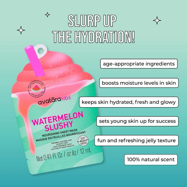 Watermelon Slushy Kid's Mask