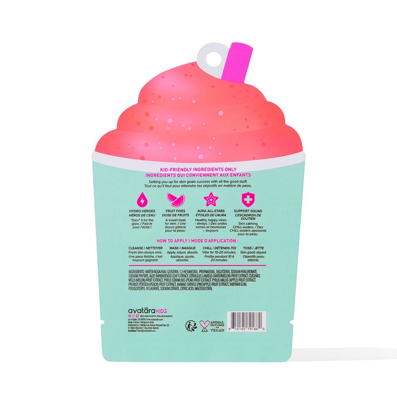 Watermelon Slushy Kid's Mask